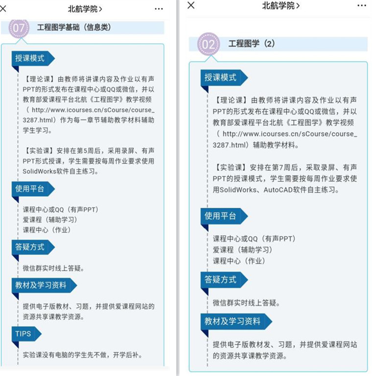 《工程图学》课程授课方案